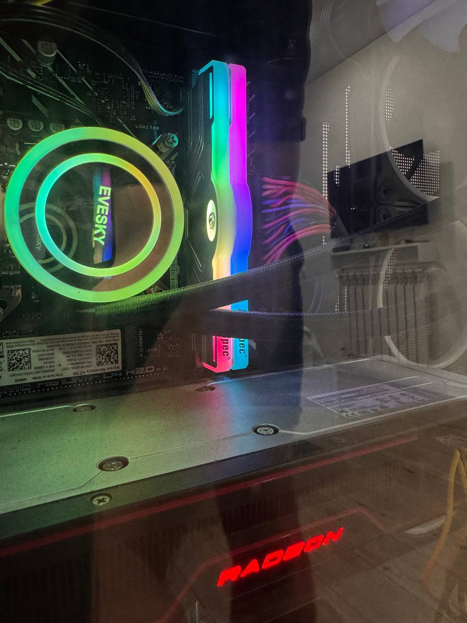 Компьютер i5 14400F + RX 6700 XT 12GB + ASUS H610M-F D4 R2.0