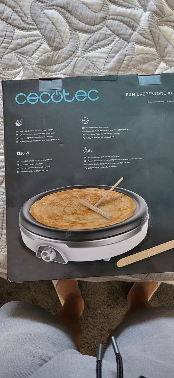 Блинница Cecotec XL 1350W