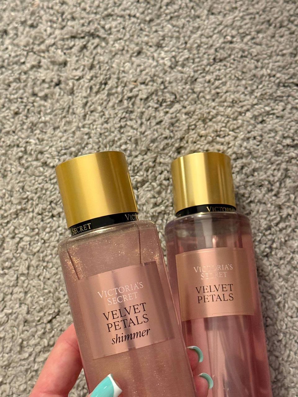 Victoria's Secret Velvet Petals мист с шиммером 100% оригинал