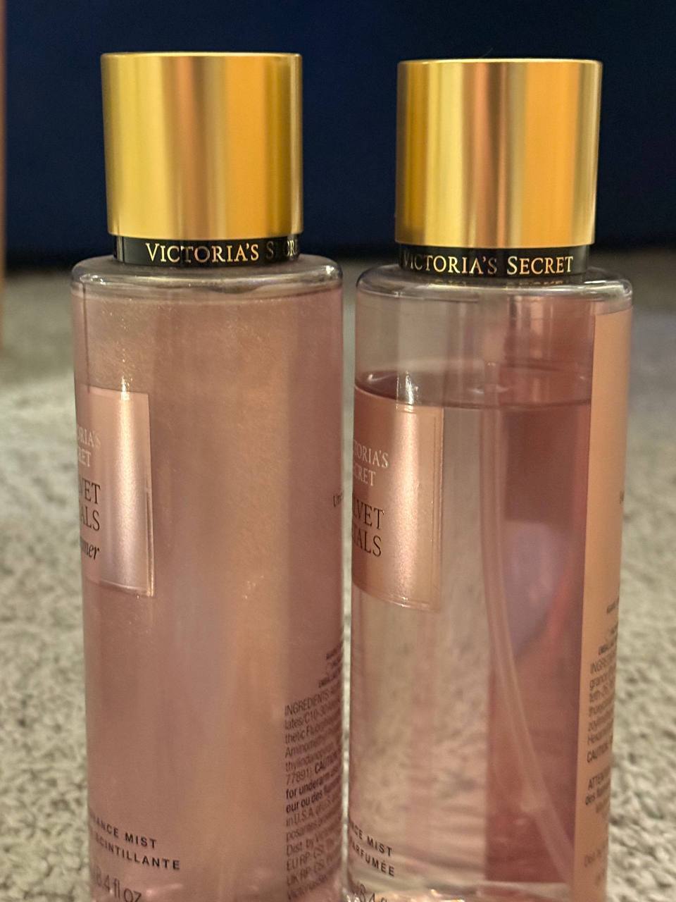 Victoria's Secret Velvet Petals мист с шиммером 100% оригинал