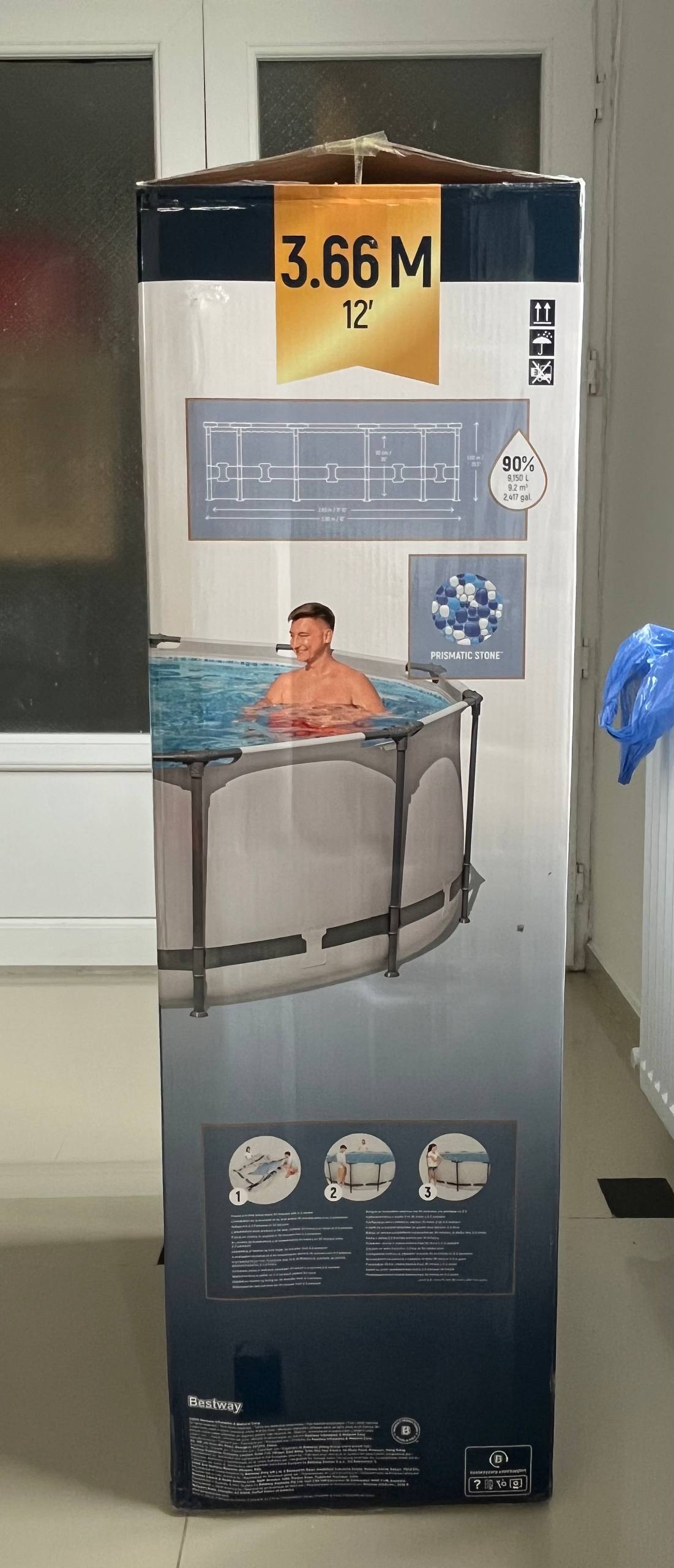 Бассейн Bestway Steel Pro Max 3,6 м