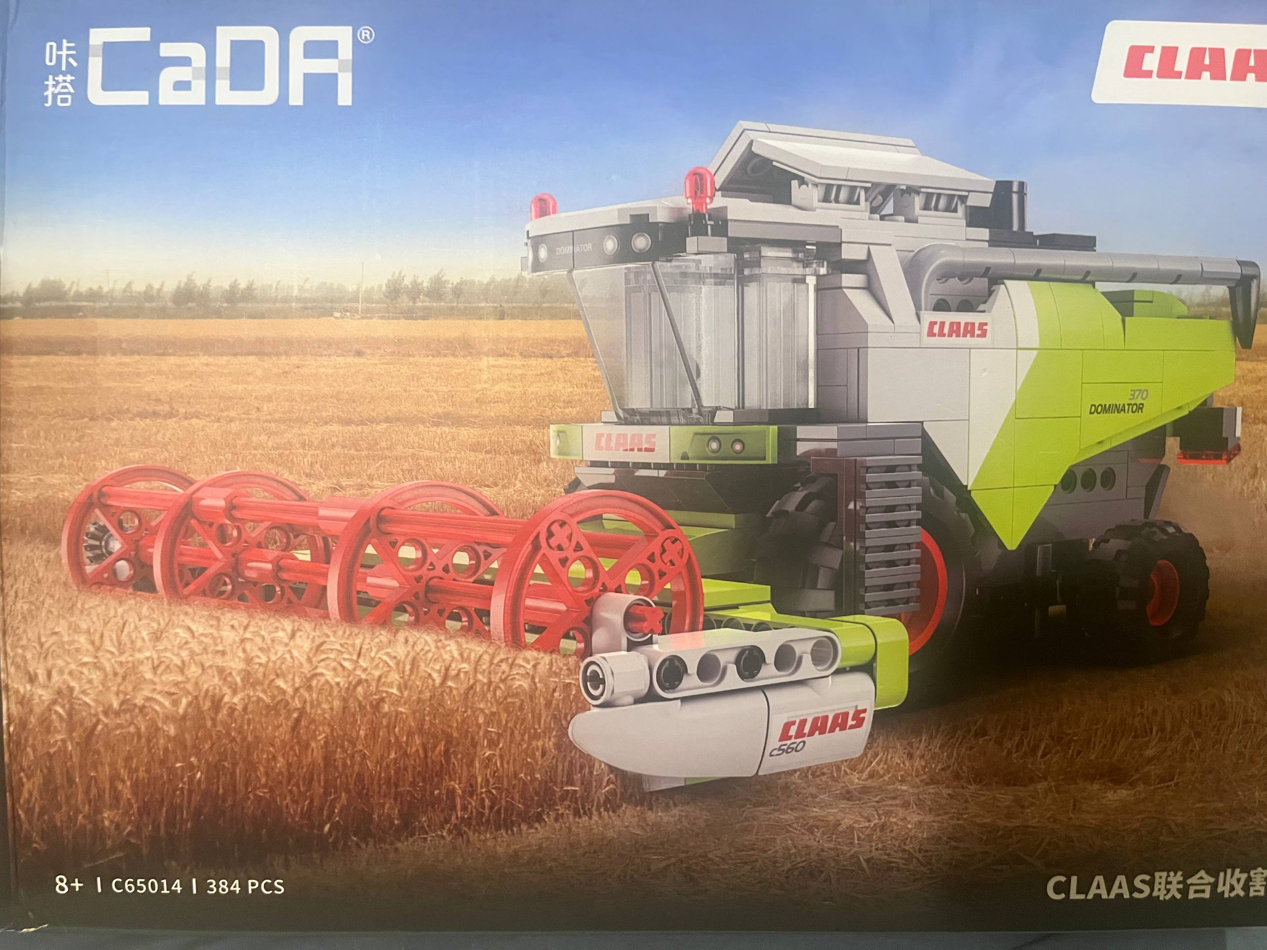 Конструктор Cada Claas Dominator 370