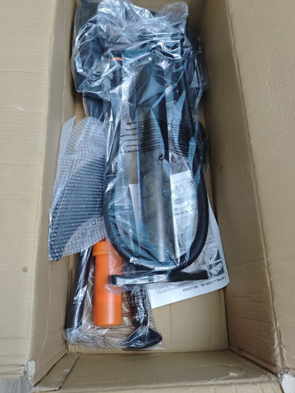 Надувной SUP сапборд 320x80x15 см, полный комплект