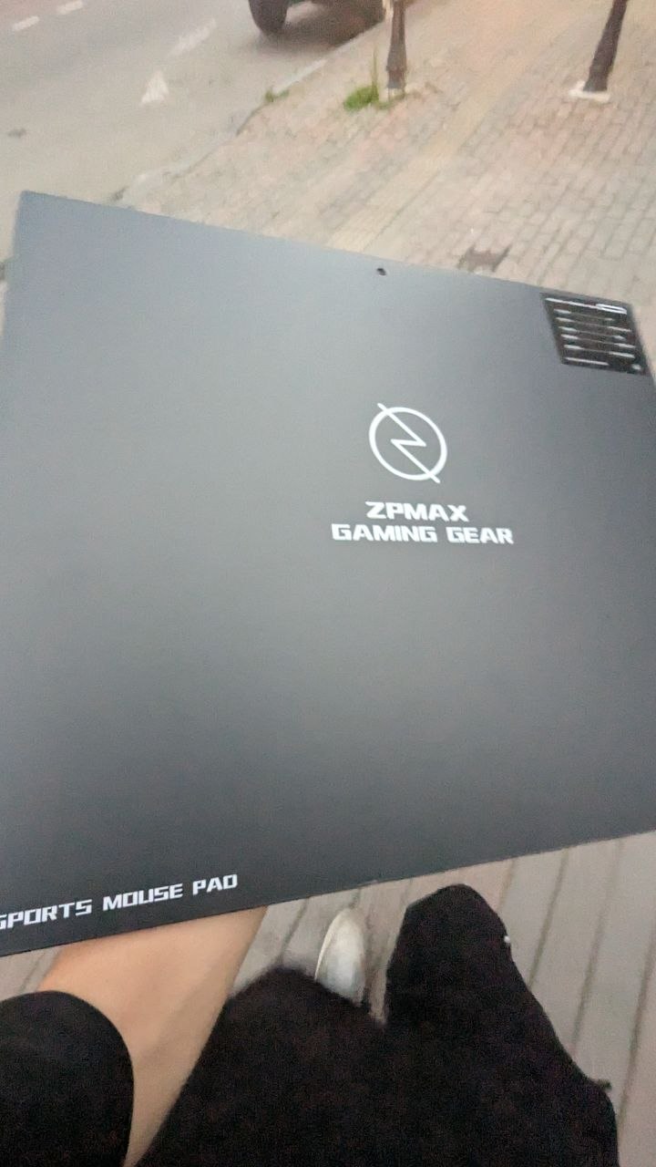 Коврик для мыши ZPMax ZP4, 49х42 см, черный