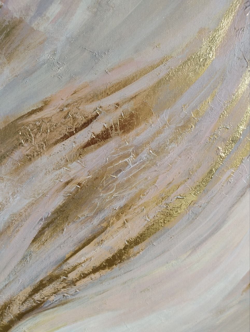 Картина 60×80 см, текстурная паста, акрил, золотая поталь