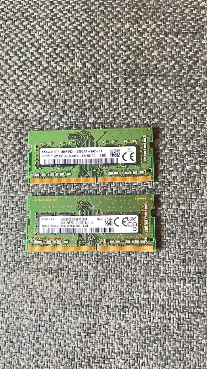 Оперативная память Hynix DDR4 3200 SO-DIMM 8 ГБ