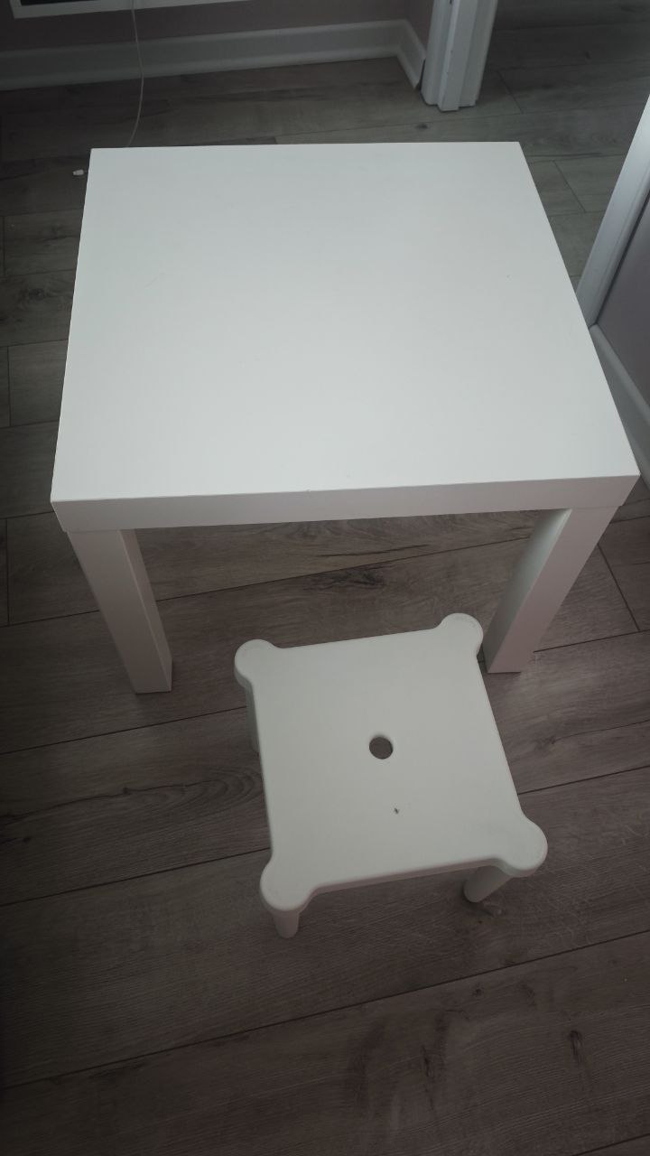 Детский столик IKEA со стульчиком