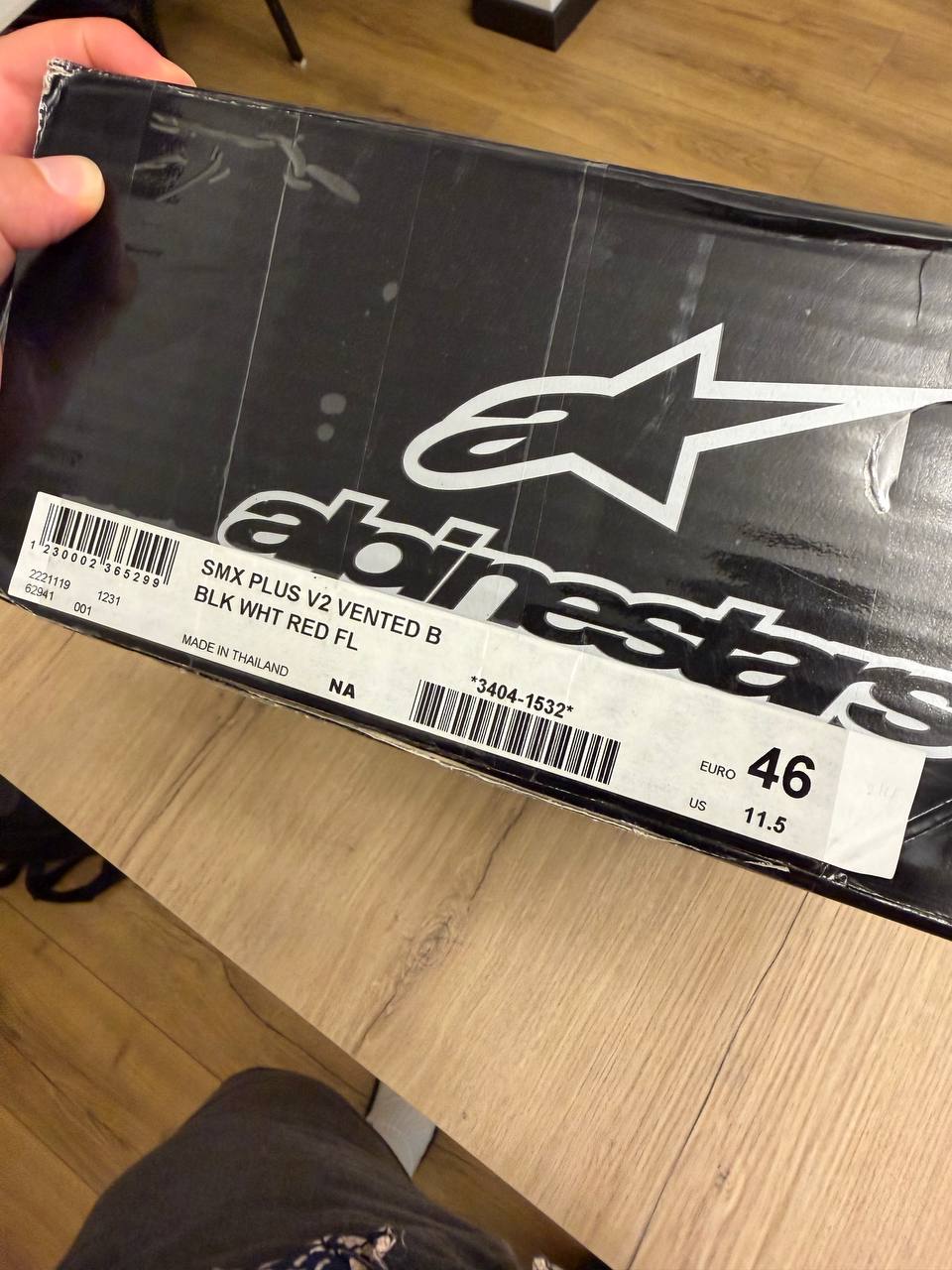 Мотоботы Alpinestars SMX Plus v2 Vented Boots, 46 EU