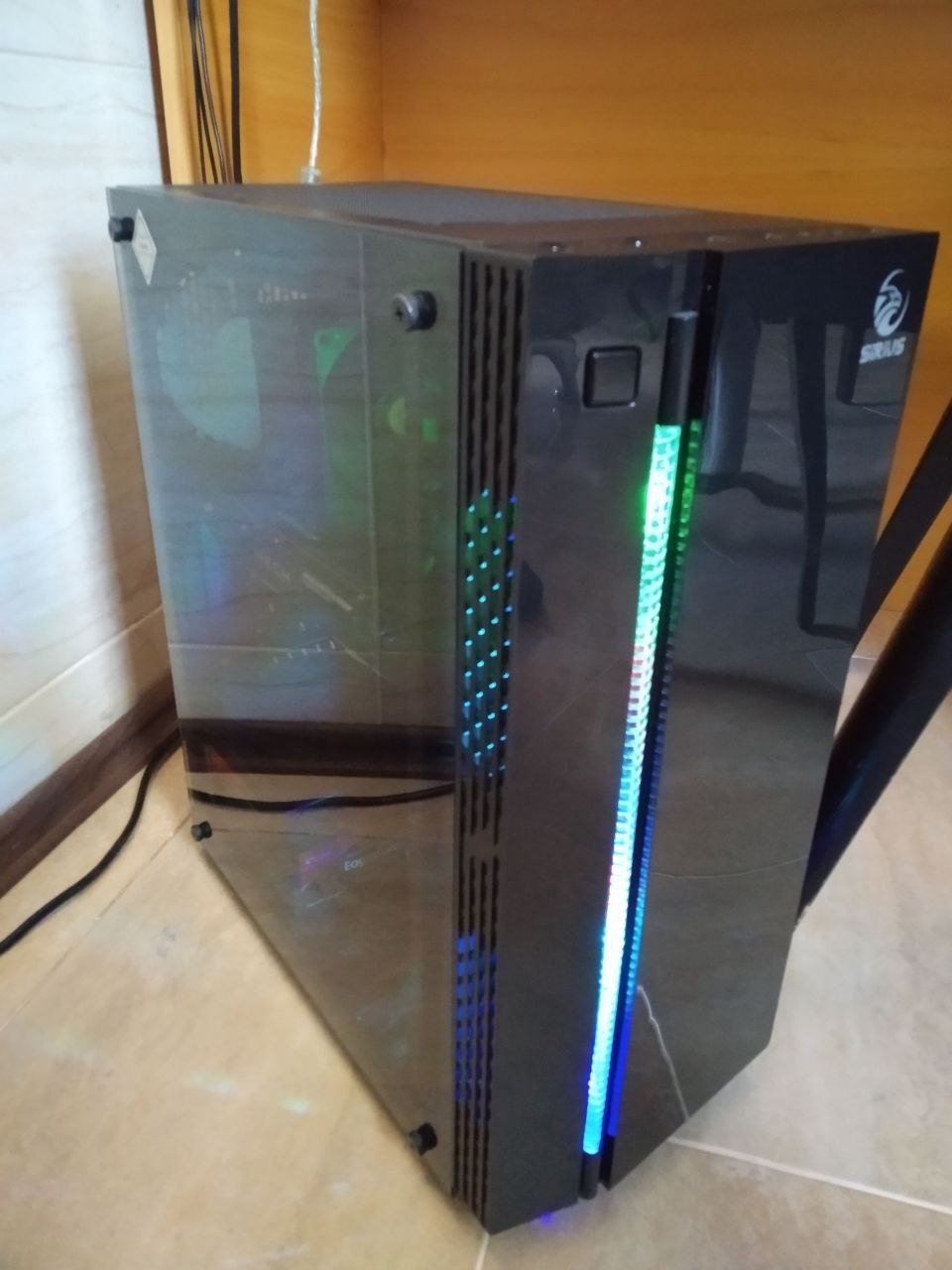 Системный блок: Ryzen 7 2700, ASRock X570, MSI RX 6600 8GB, 16GB DDR4