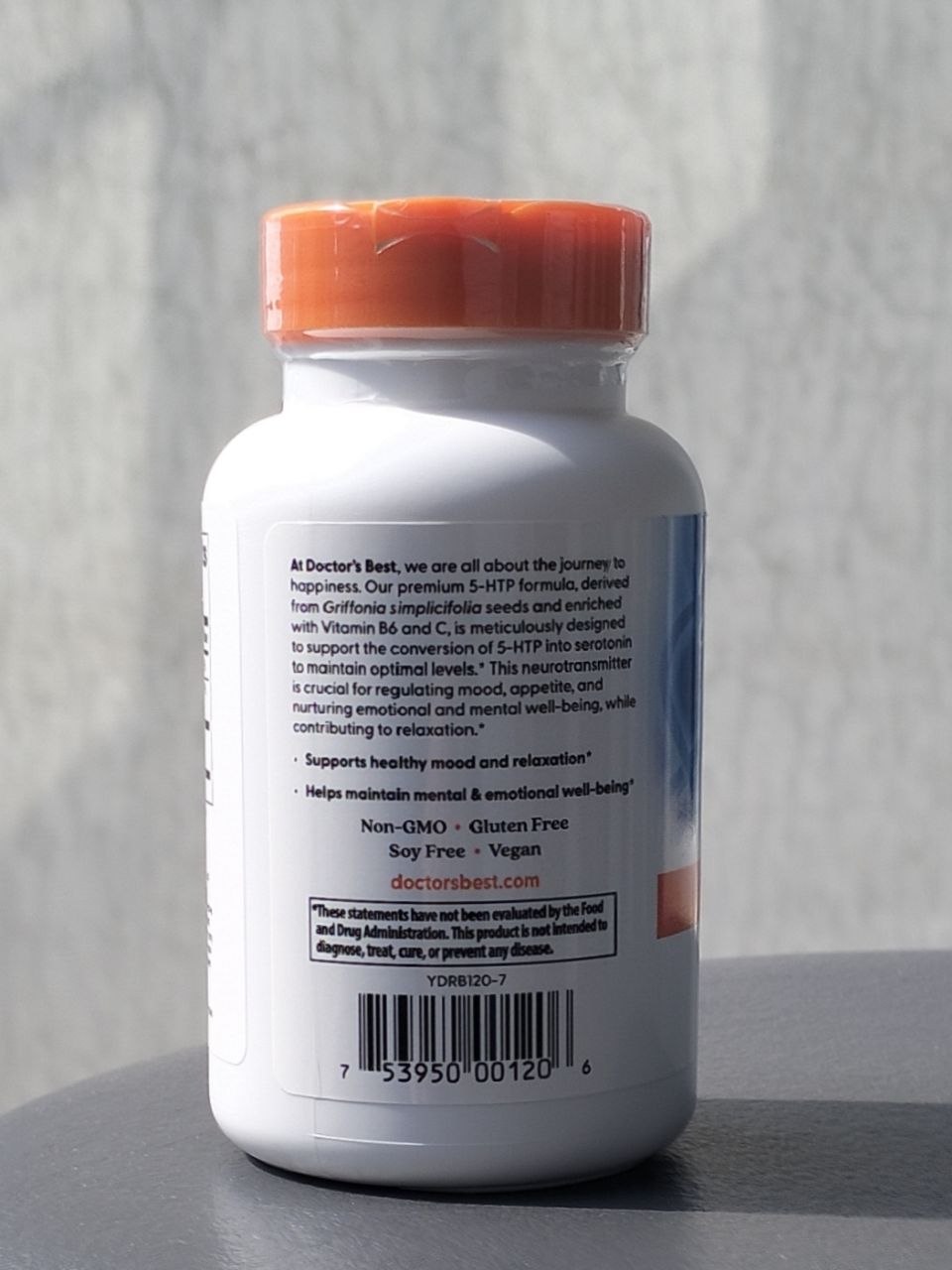 5-HTP Doctor's Best 120 капсул по 100 мг