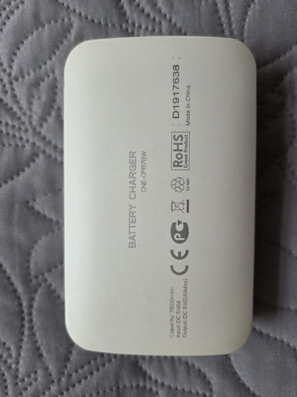 Power Bank Canyon 7800 mAh