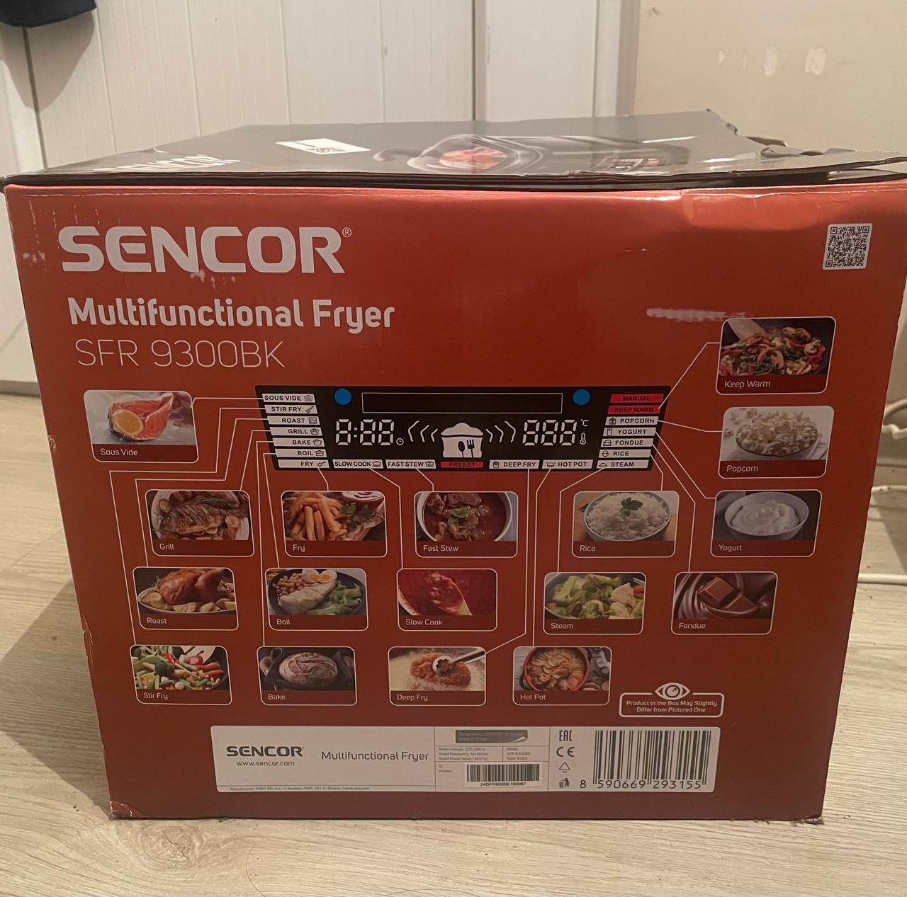 Многофункциональная кастрюля Sencor SFR 9300BK, 4.8 л