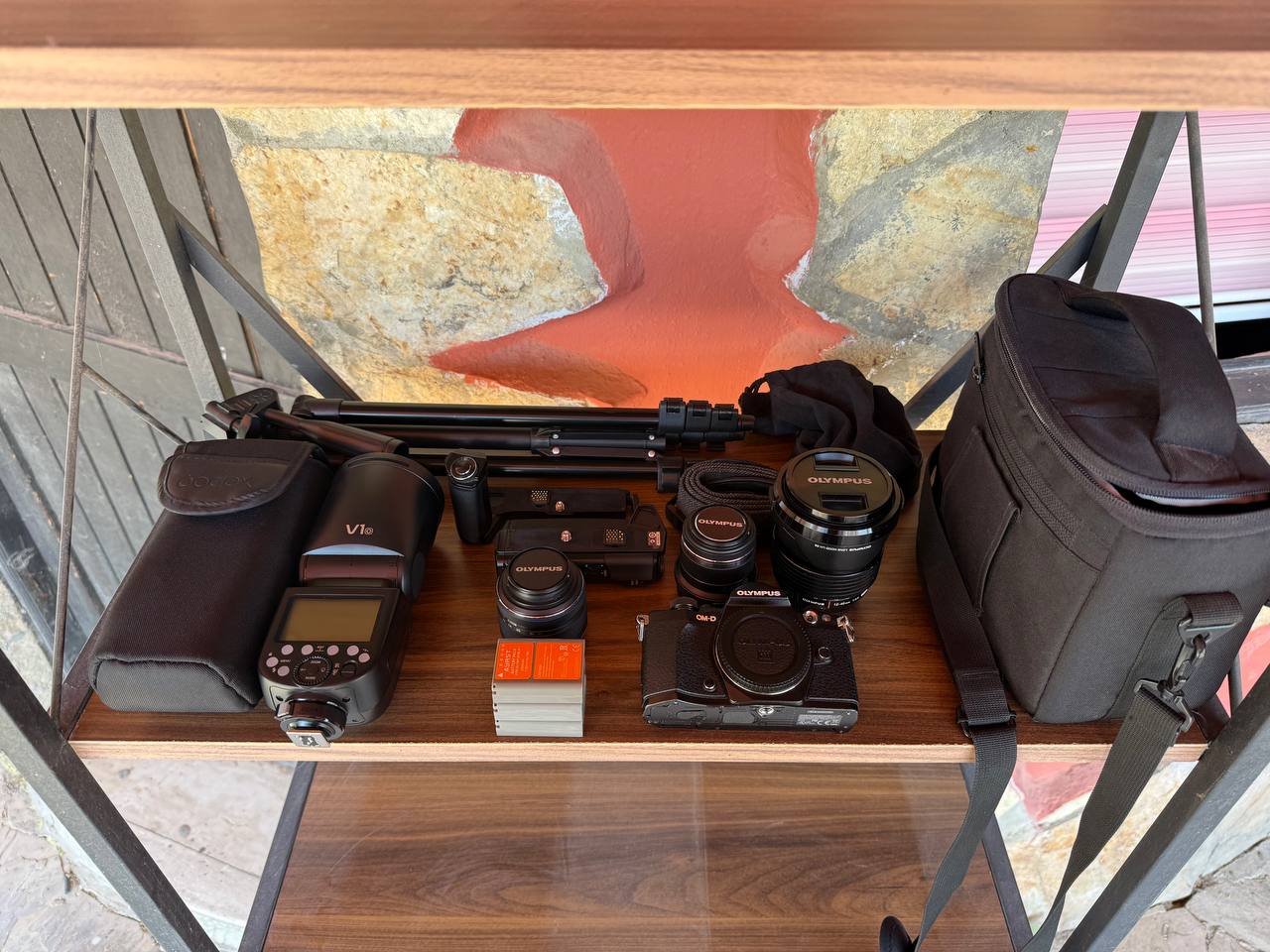 Комплект Olympus OM-D E-M5 Mark II с объективами и аксессуарами