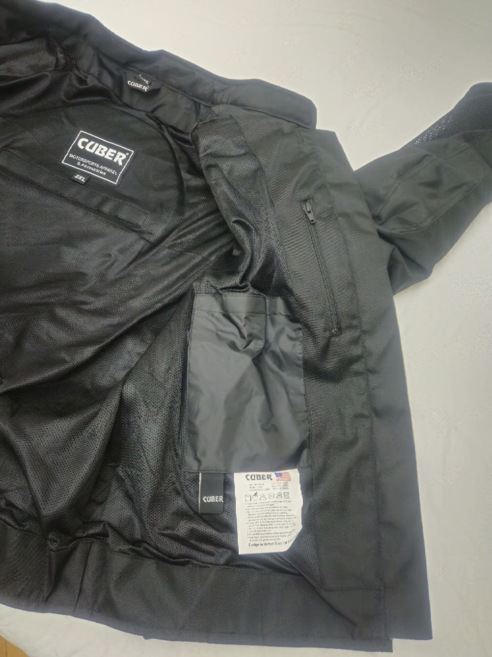 Мотоциклетная куртка Cordura с защитой уровня 2 (спина, локти)