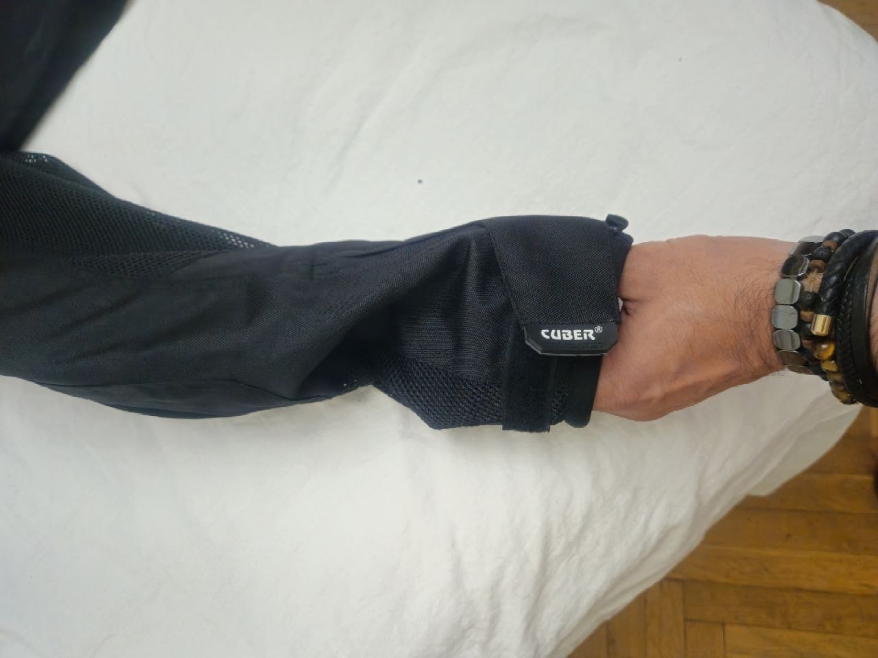 Мотоциклетная куртка Cordura с защитой уровня 2 (спина, локти)