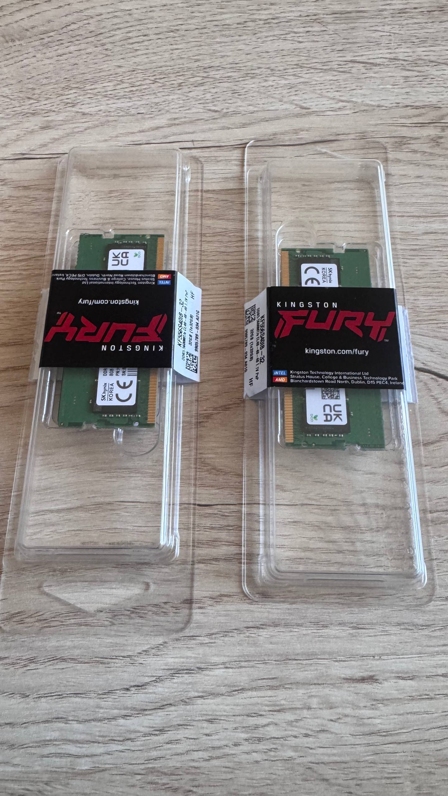 Оперативная память SK Hynix DDR5 16GB (2x8GB) SoDIMM 5600