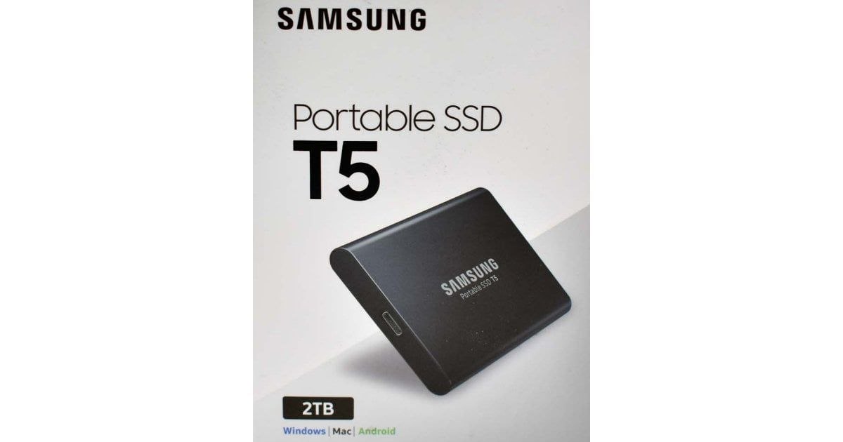 Samsung SSD Portable T5 2TB