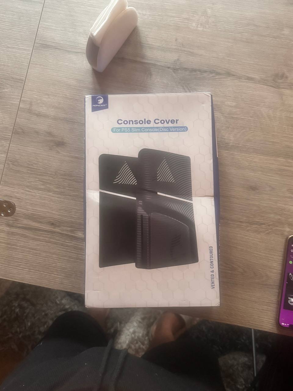 Белый чехол для PS5 Slim