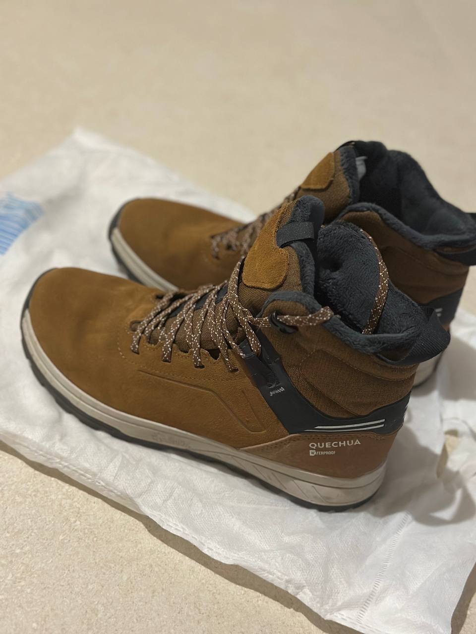 Ботинки DECATHLON QUECHUA унисекс, размер 37,5