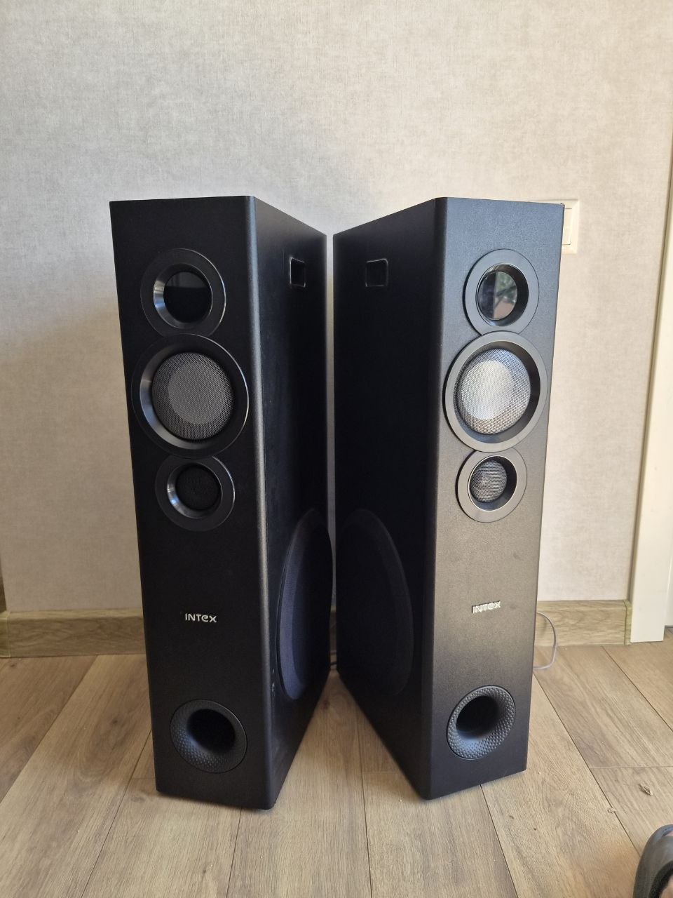 Башенные колонки Intex TW 11804 FMUB 130W с 2 микрофонами