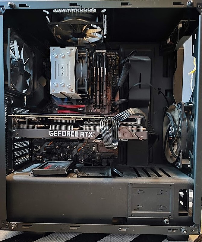 Игровой ПК: RTX 3070, i7-9700K, 48GB RAM, SSD 512GB+240GB