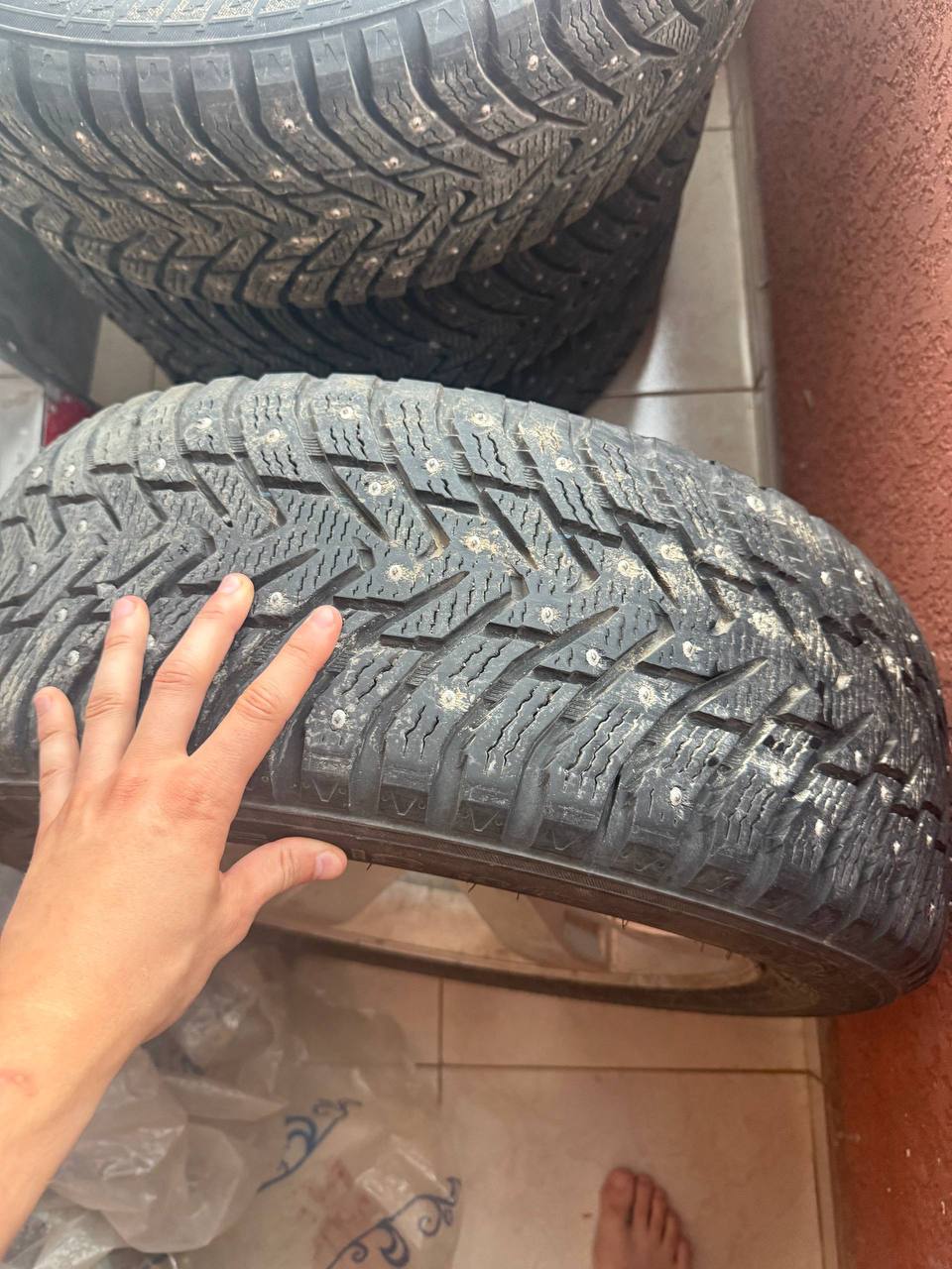Оригинальные зимние колеса R18 в сборе на Dodge / Jeep / Chrysler