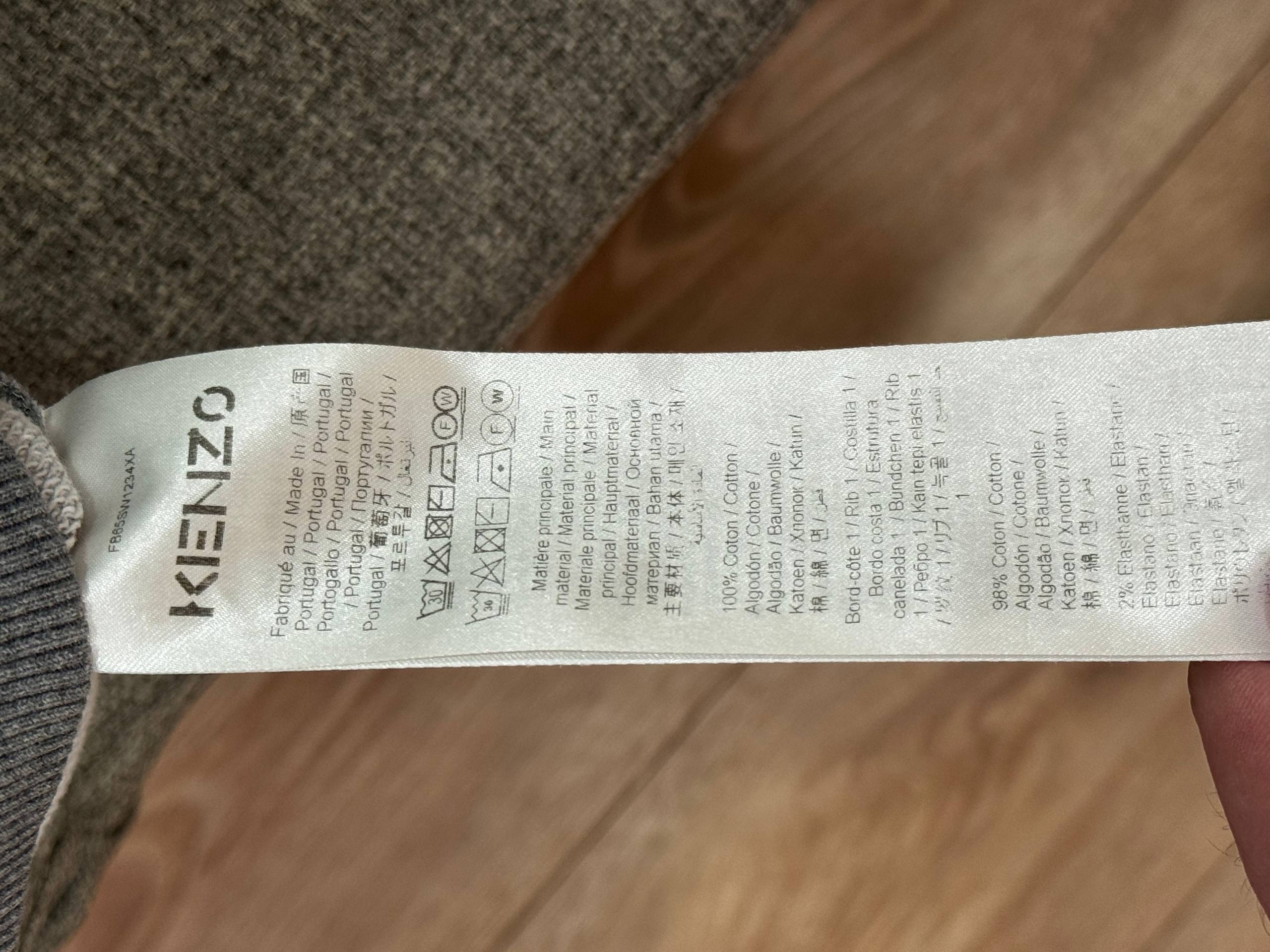 Оригинальный свитшот Kenzo, размер M
