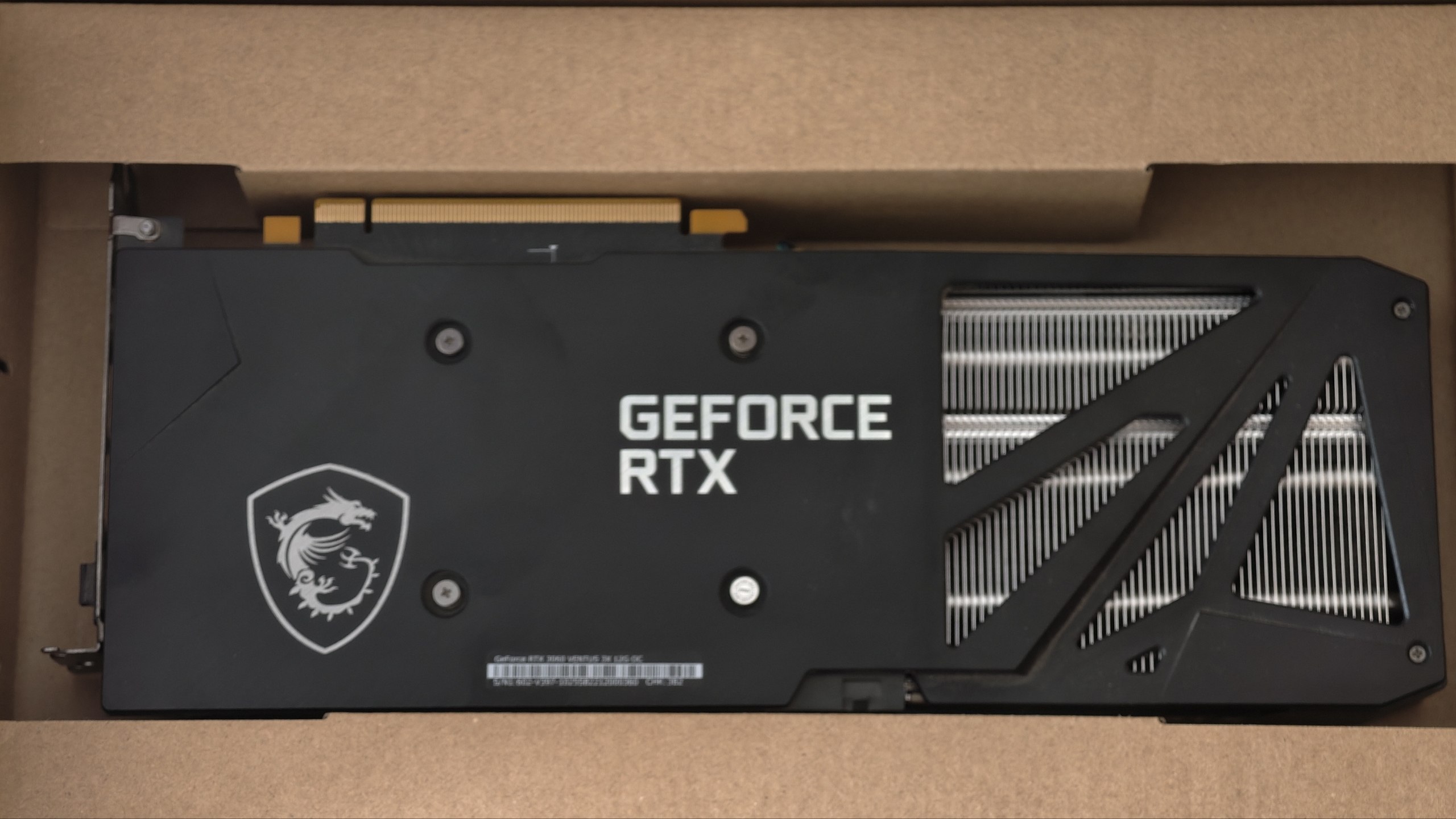 Видеокарта MSI GeForce RTX 3060 VENTUS 3X 12G OC