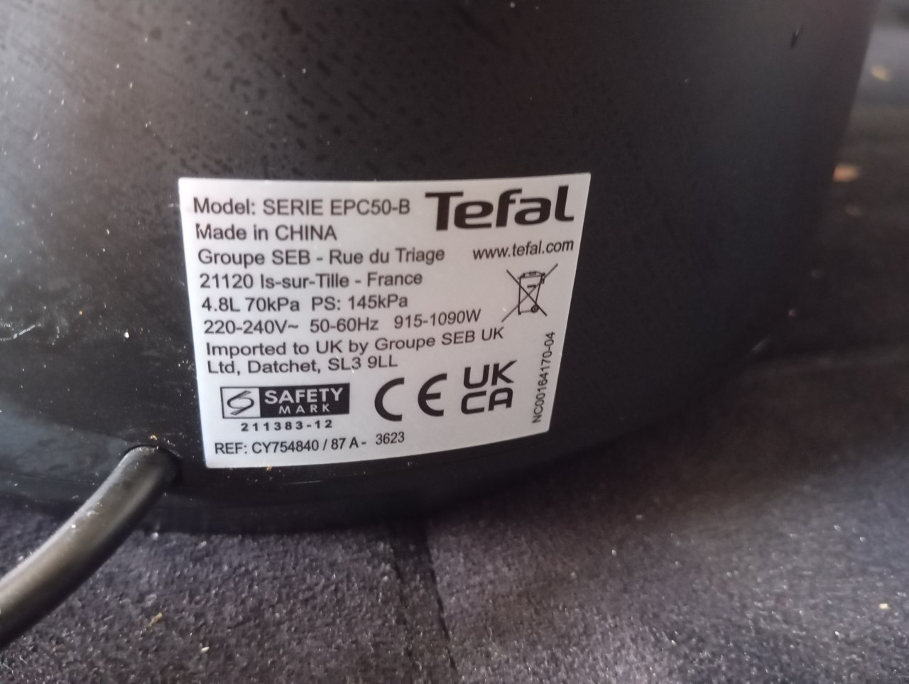 Мультиварка-скороварка Tefal Turbo Cuisine CY754840
