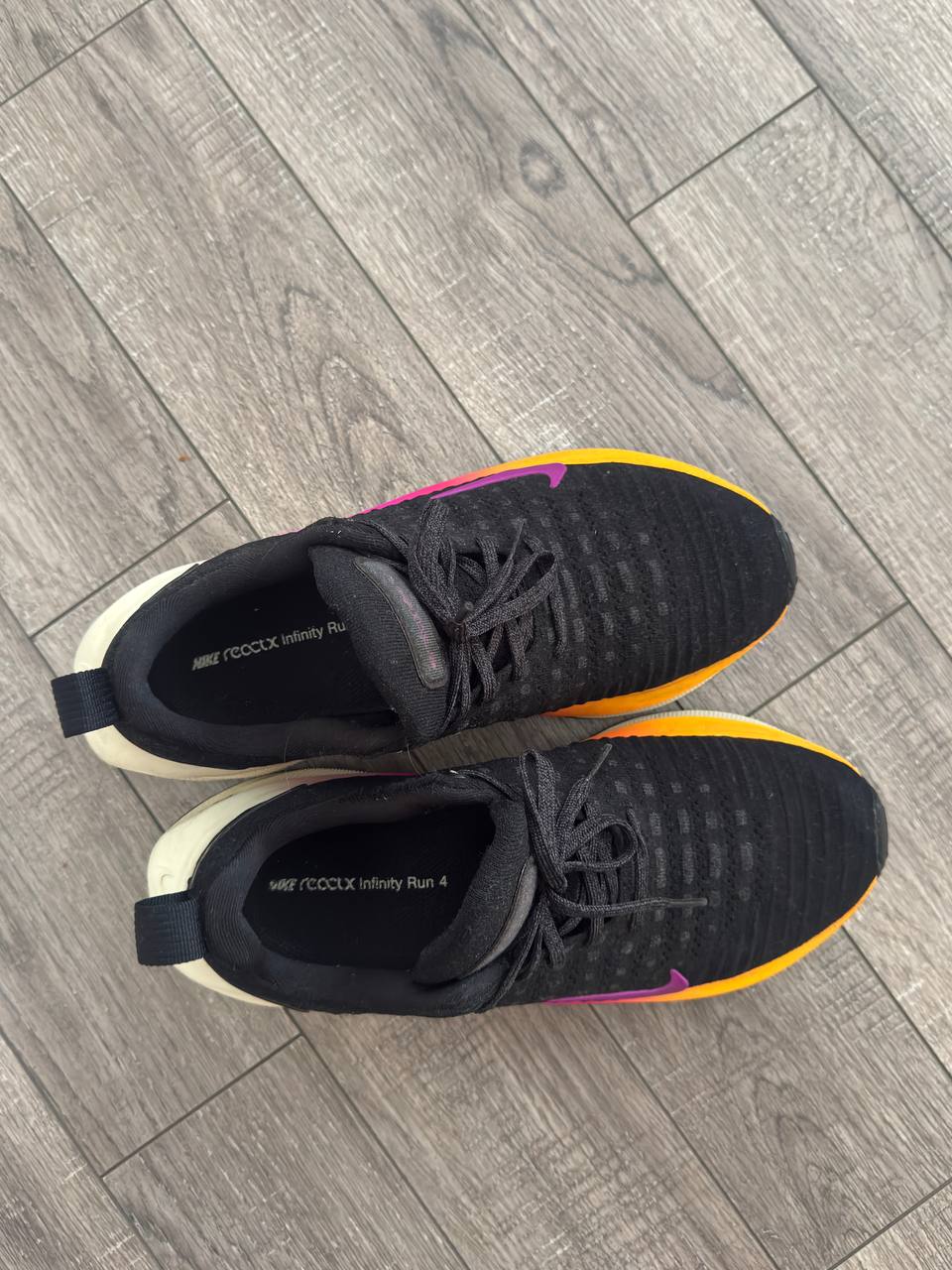 Беговые кроссовки Nike React Infinity Run Flyknit 4, 8.5 US