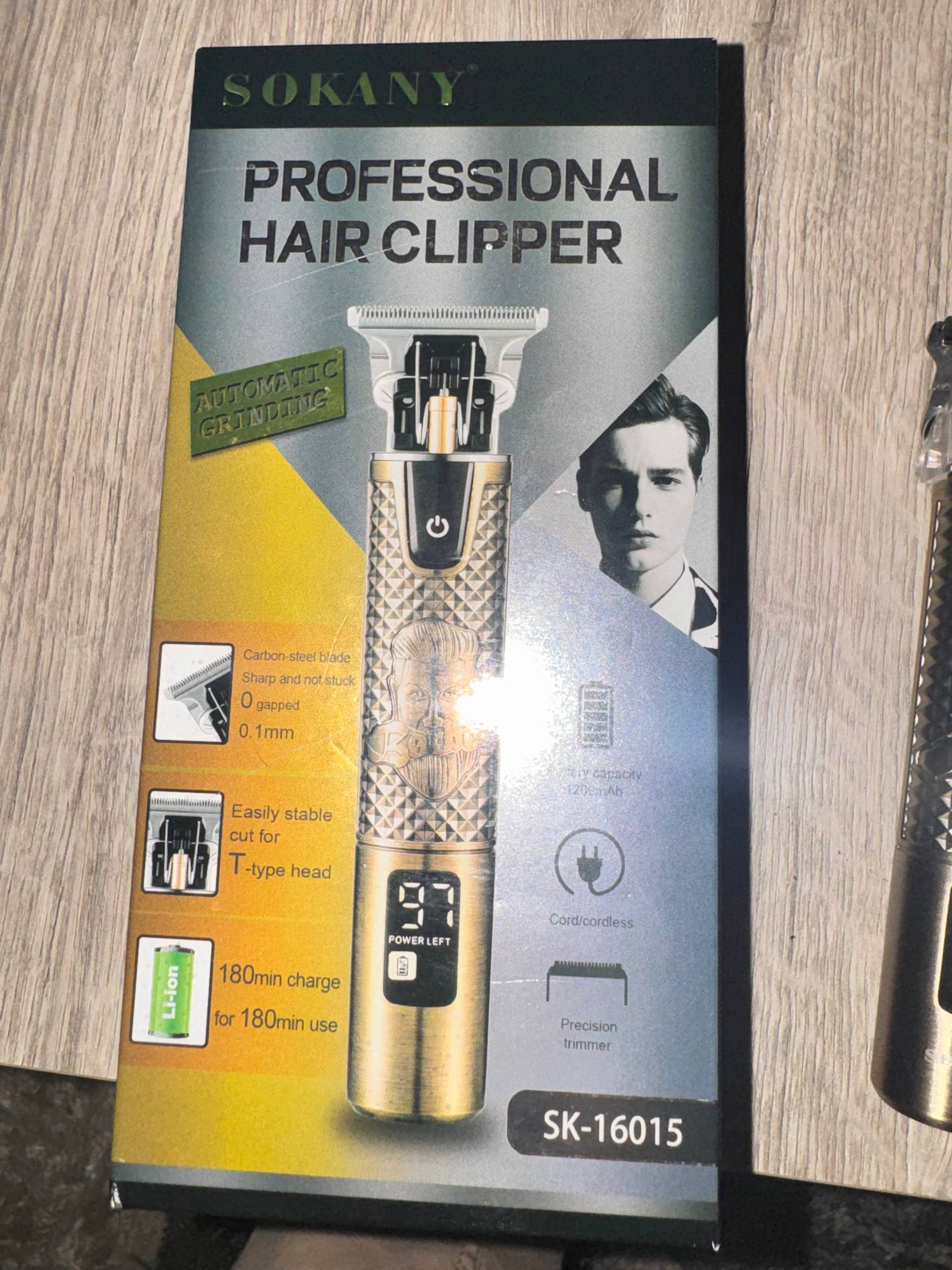Машинка для стрижки SOKANY Barber Clipper