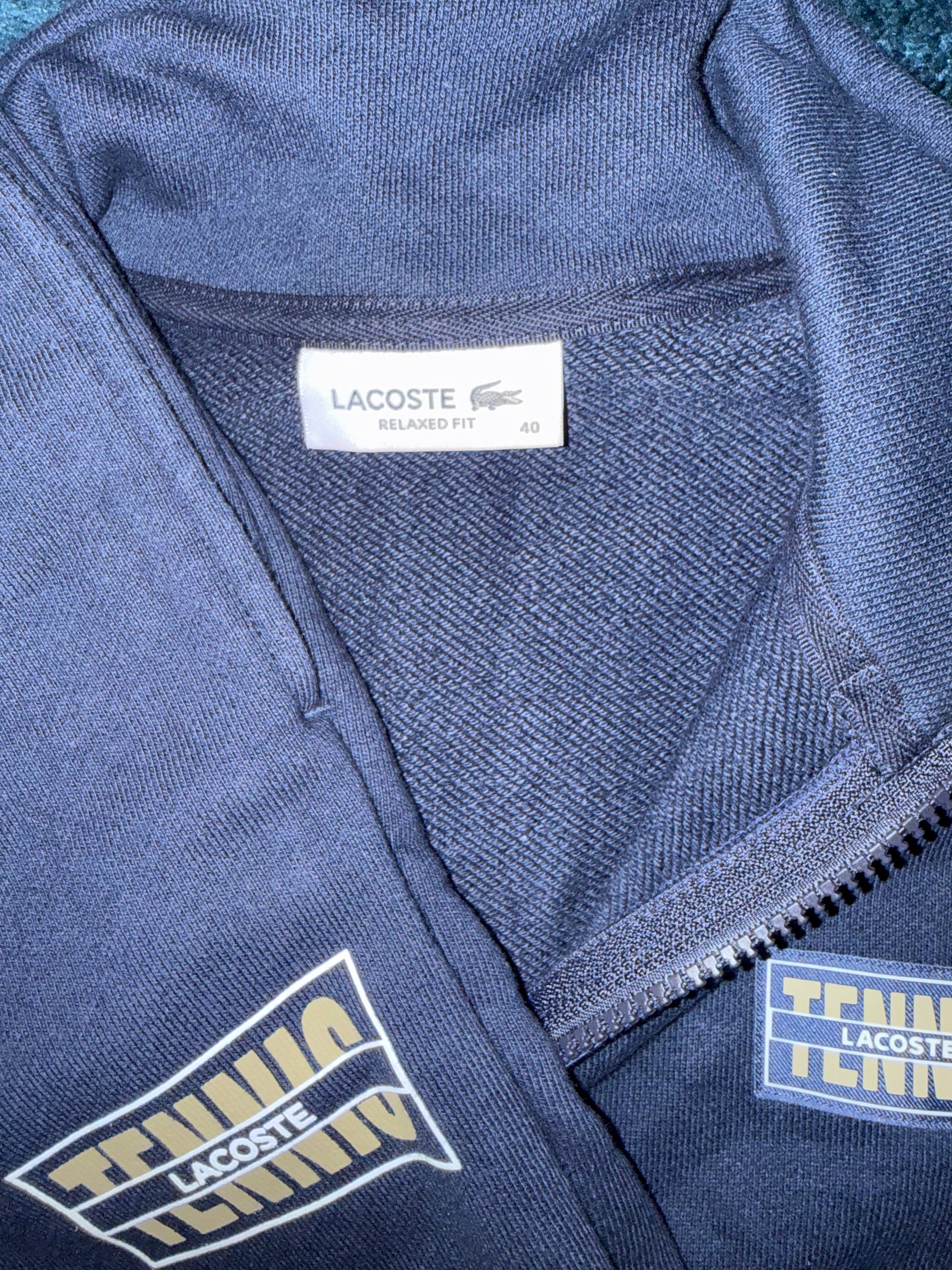 Спортивный костюм Lacoste Relaxed Fit, размер 40 (EU)