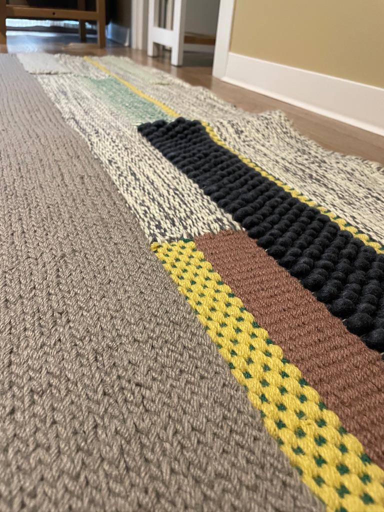 Ковер IKEA BRÖNDEN 170x240, шерсть, ручная работа