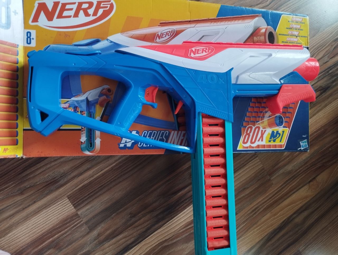 Nerf бластер оригинал с коробкой