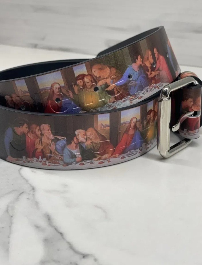 Ремень Supreme "Тайна Вечеря" 110 см