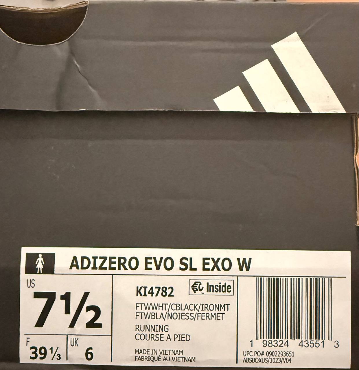 Adidas Adizero Evo SL EXO кроссовки