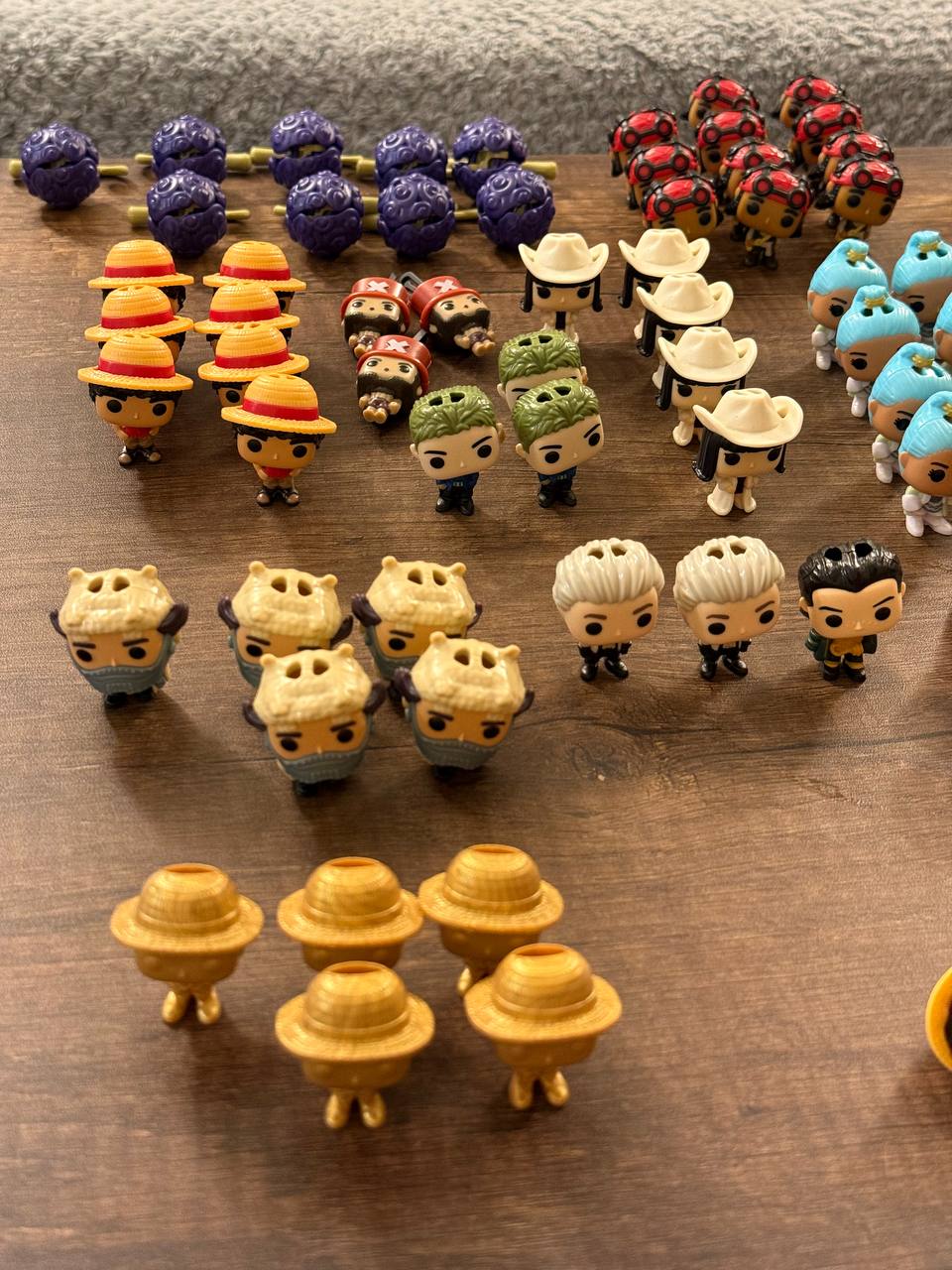 Игрушки Kinder Joy x One Piece (обычные)