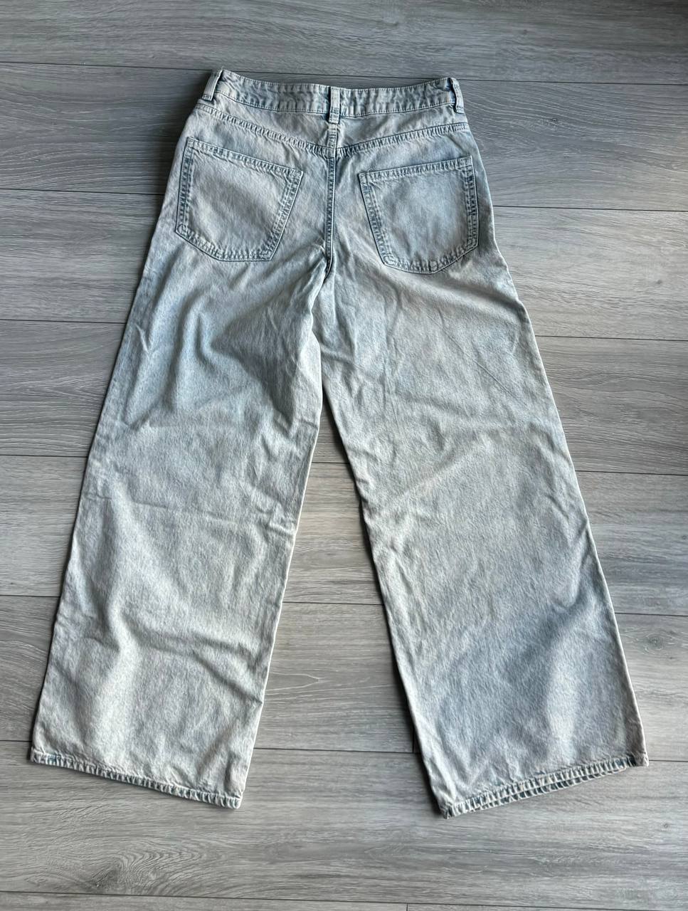 Джинсы H&M широкие, размер EUR 36/165 см