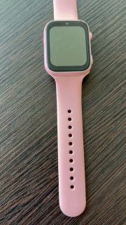 Детские смарт-часы 4G (розовые)