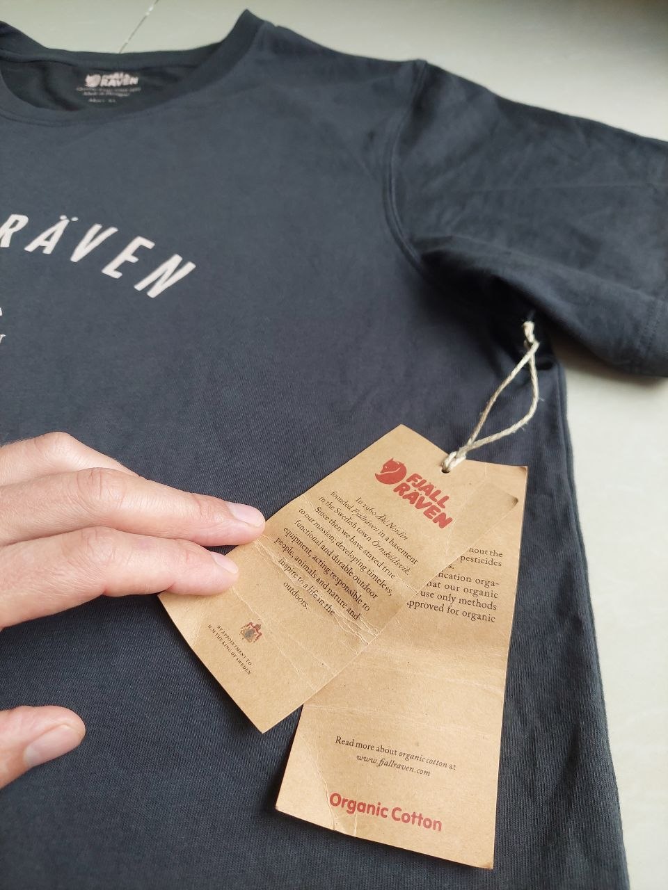 Футболка Fjällräven новая с бирками, размер XL