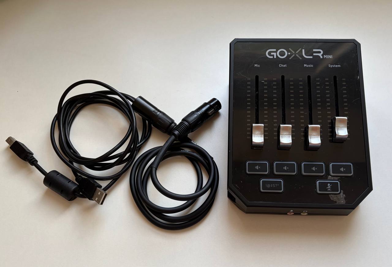 Внешняя звуковая карта GoXLR Mini