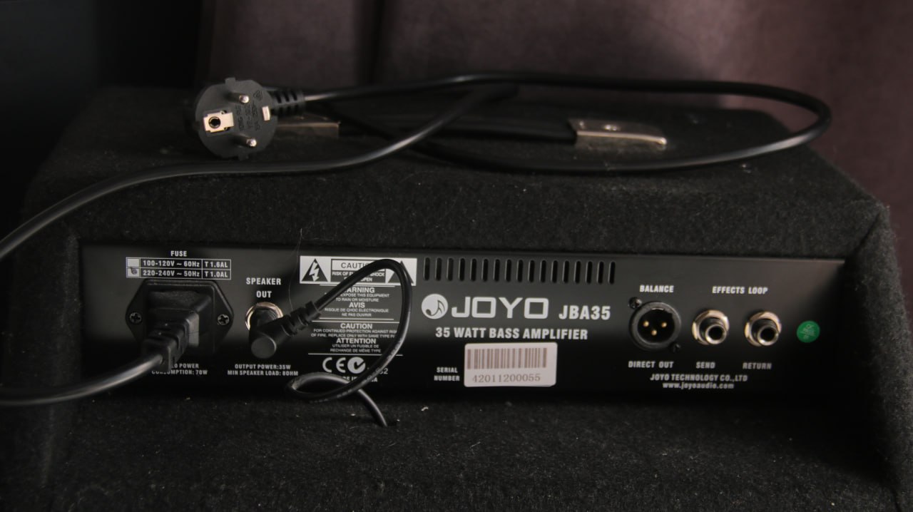 Басовый комбоусилитель JOYO Jba35, 35 Вт