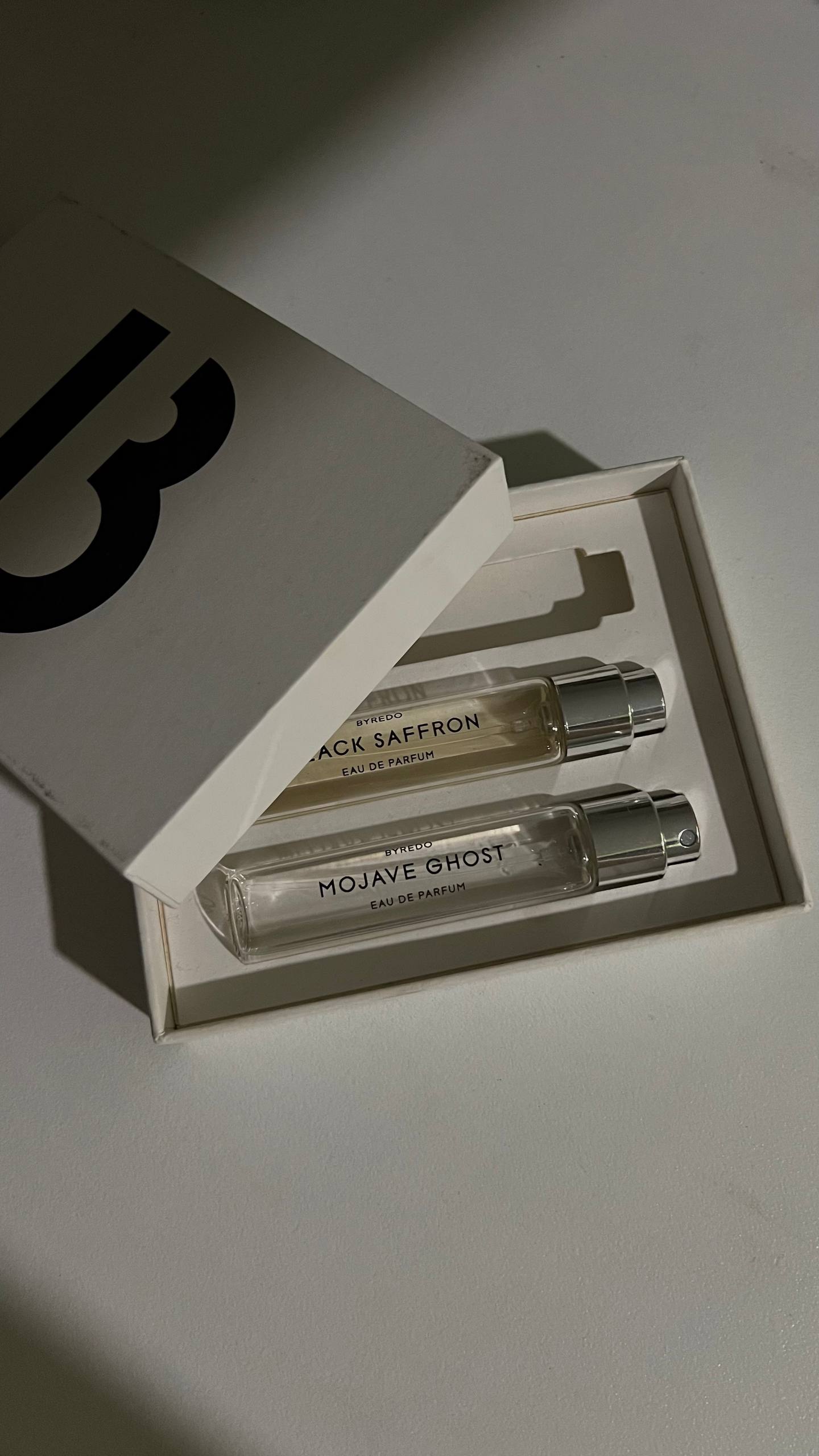 Byredo Black Saffron 4.5 ml + Mojave Ghost 5 ml (набор)