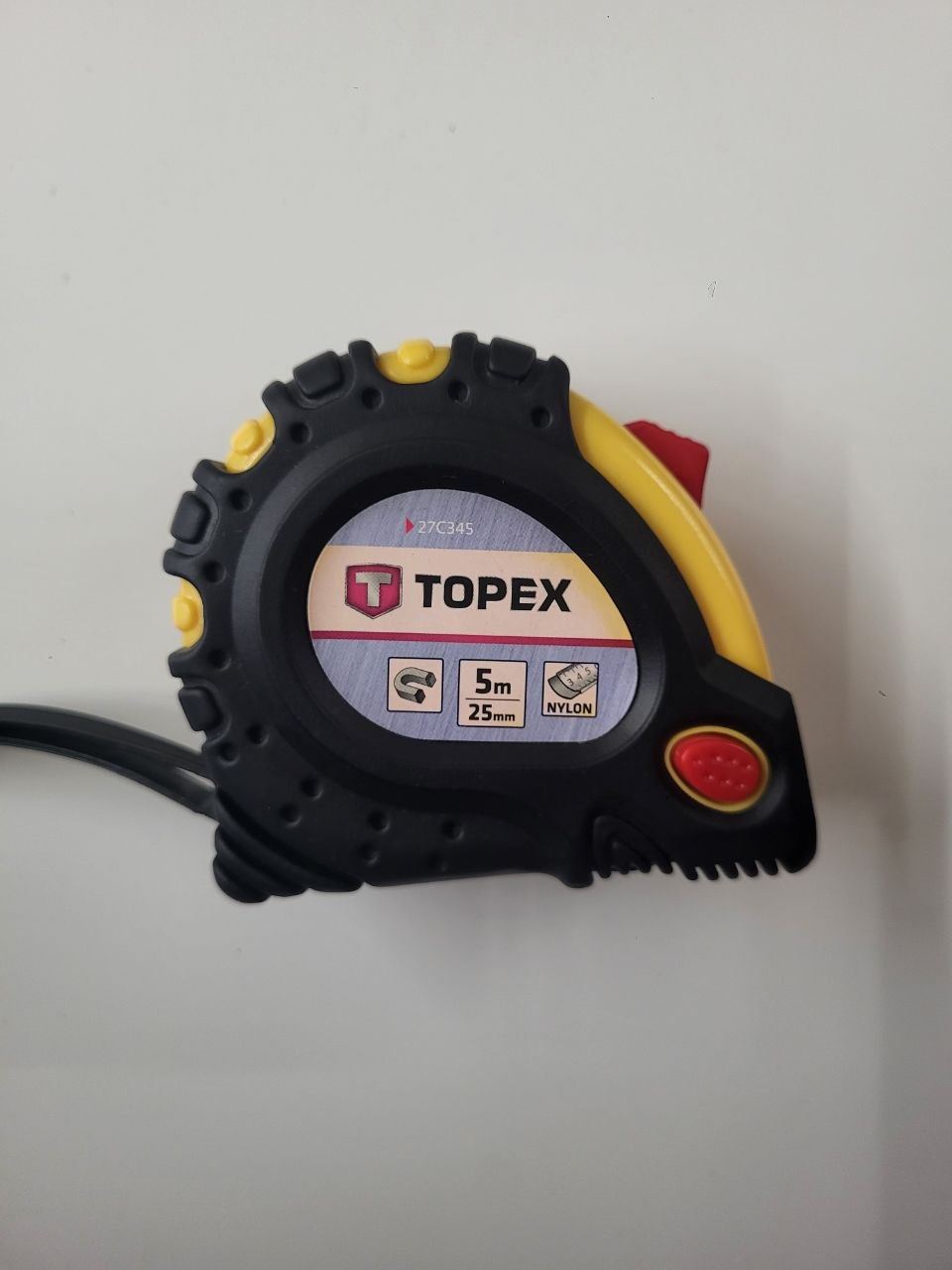 Рулетка TOPEX 5 м × 25 мм