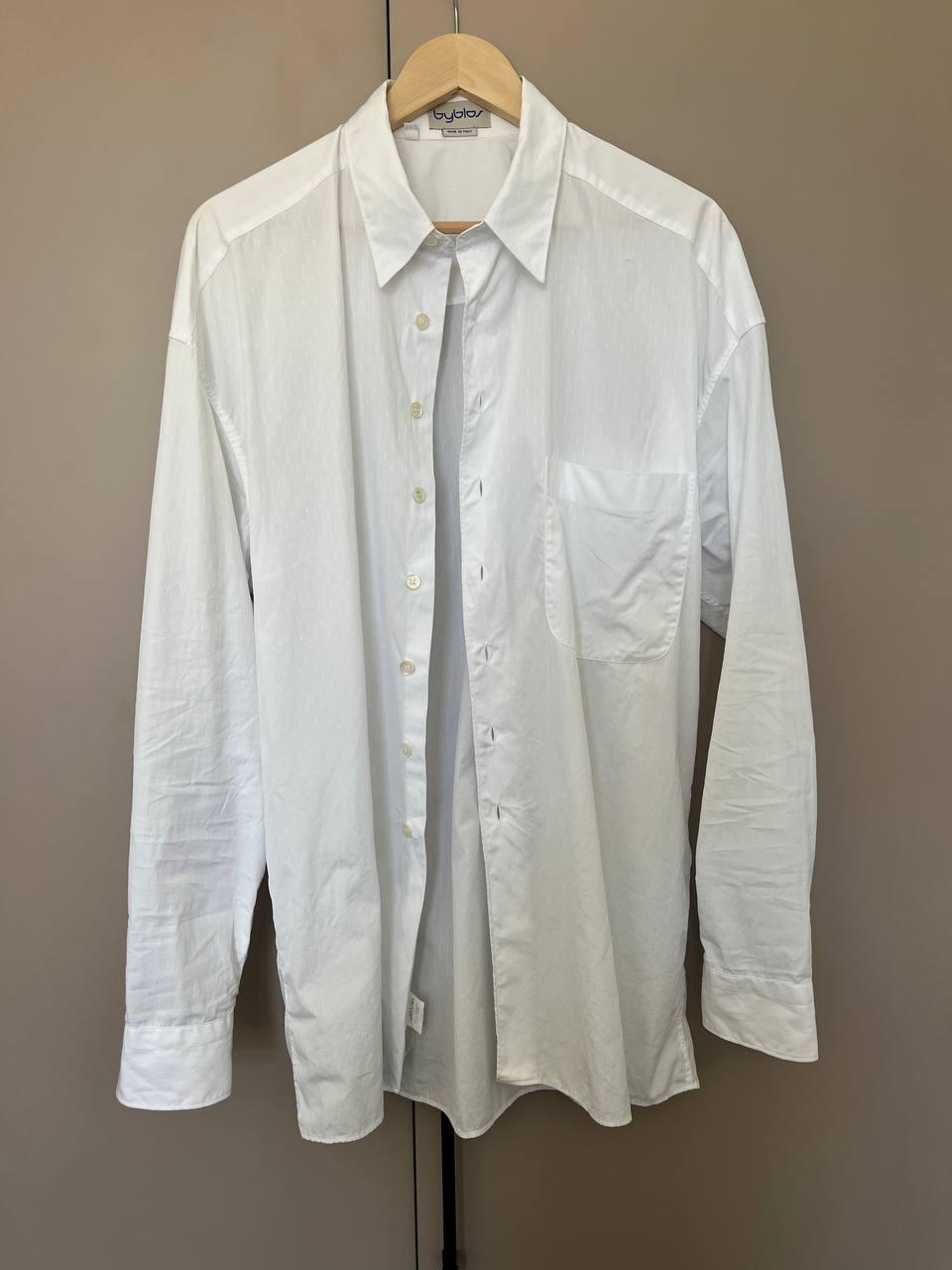 Винтажная рубашка Byblos 90-х, deadstock, размер 52 (XL-2XL)