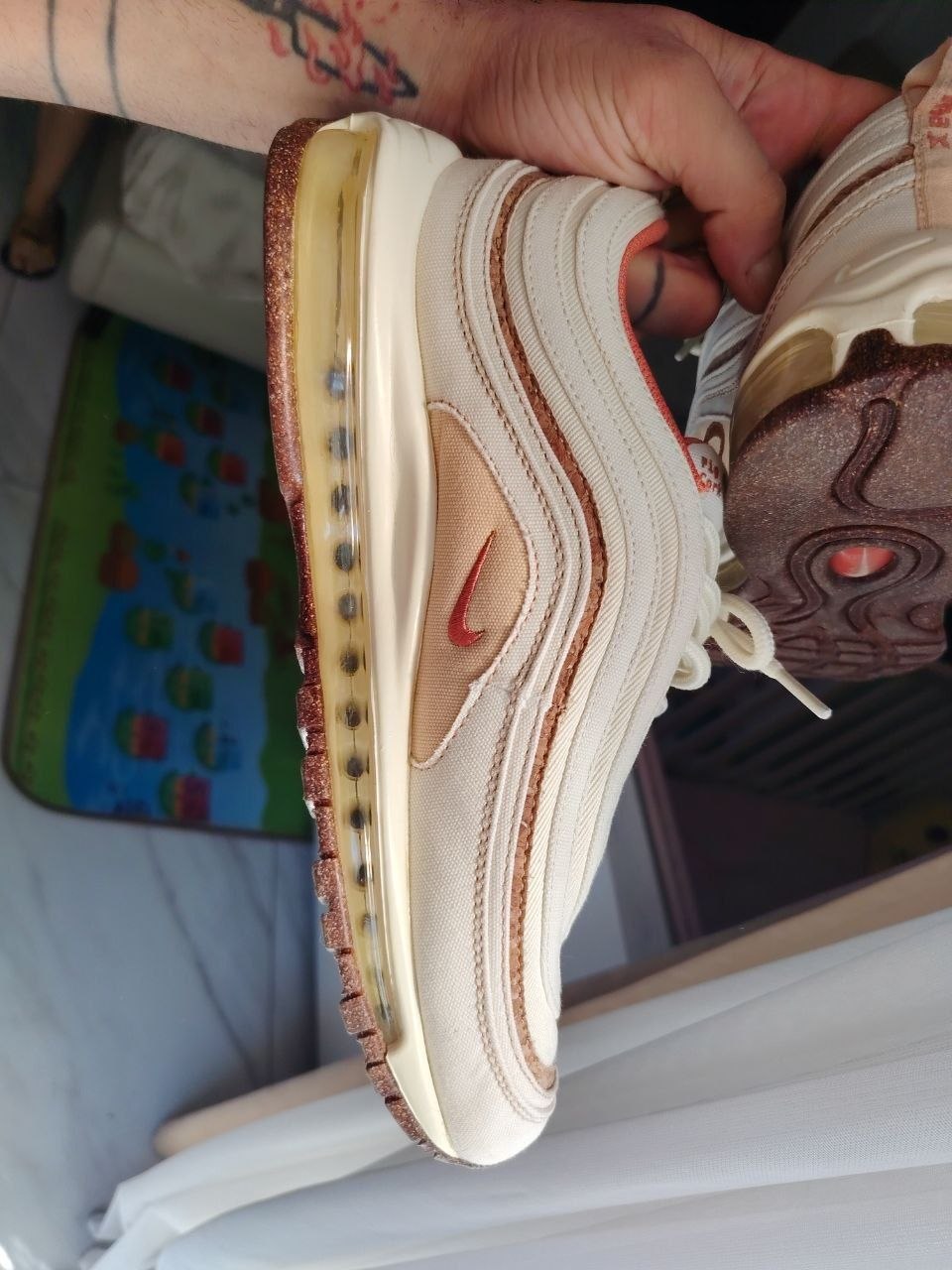 Nike Air Max 97 Coconut Milk, размер 43 (US 9.5)
