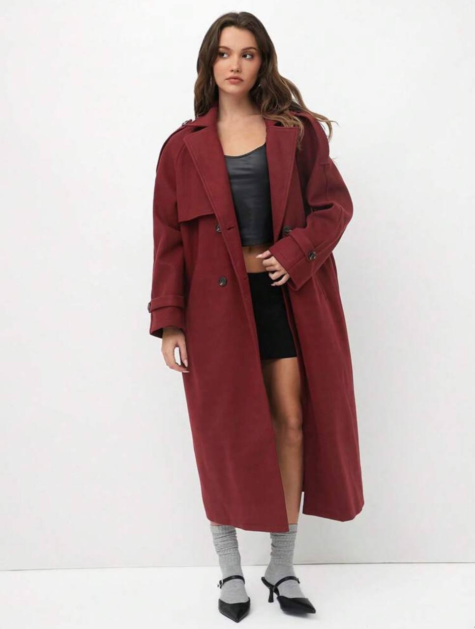 Пальто SHEIN XS