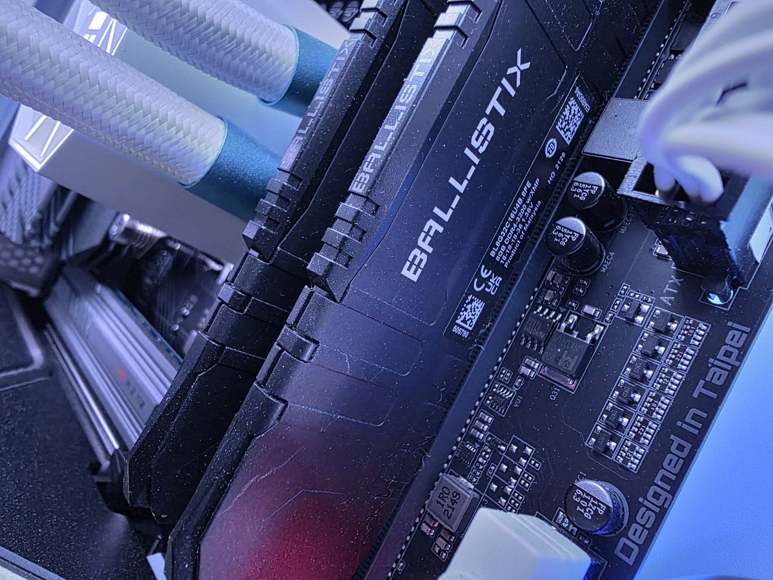 Оперативная память Crucial Ballistix DDR4 2x8GB 3200MHz CL16
