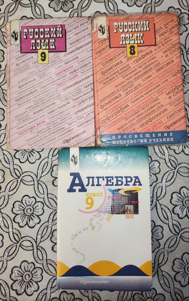 Русский язык 8 и 9 класс