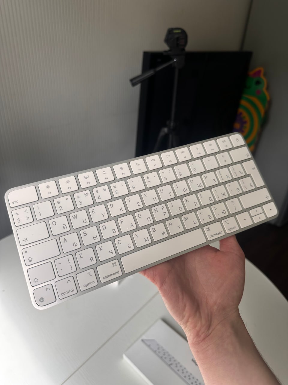 Apple Magic Keyboard (Lightning, без Touch ID), серая